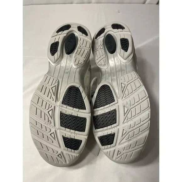 Converse Women-10 Men-8 Comp.Toe Slip Resistant White Stealth Shoes C440 NWT - Picture 6 of 9
